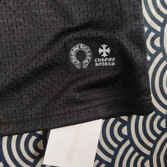 Chrome Hearts Stadium Black Mesh Jersey - Picture 5 of 11